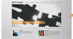 Desktop Screenshot of entinium.com